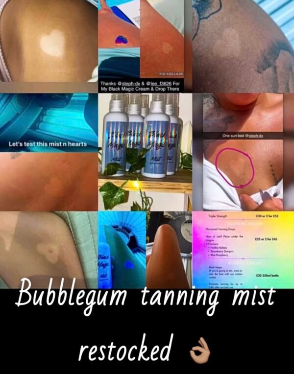 Bubble Gum Tanning Mist 120ml - Image 4